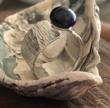 Anel em Prata 950 com pérola genuína