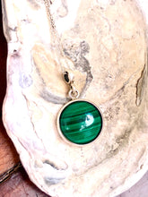 Pingente em Prata com Malaquita