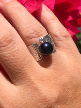 Anel em Prata 950 com pérola genuína